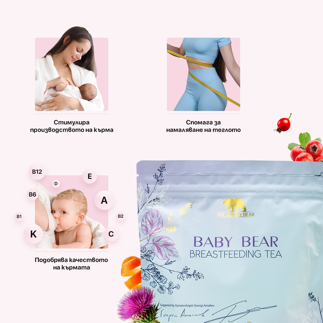 Чай за кърмачки Baby Bear – Nursing Tea 160гр